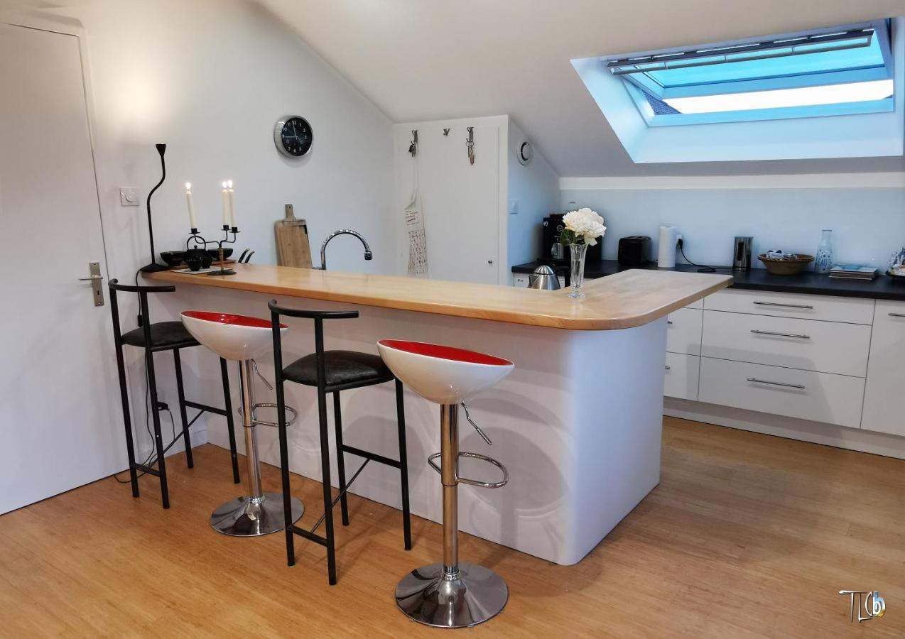 LOFT TERRASSE marché de NOEL STRASBOURG 2 à 6 couchages G Friendly Apartamento Exterior foto